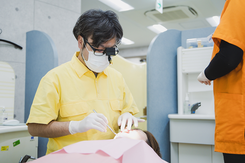 最小限の侵襲を心がけます