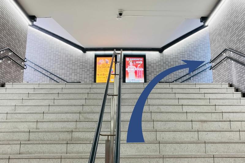 電車でお越しの方