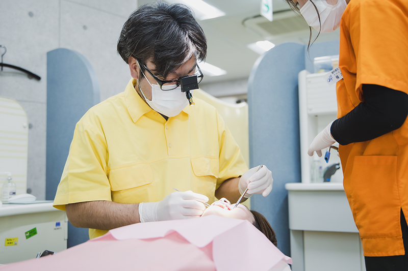 不安を軽減できるよう治療環境を整えました